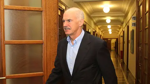 El todavía primer ministro griego, Yorgos Papandréu El todavía primer ministro griego, Yorgos Papandréu