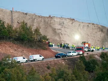 Las obras del embalse de Castrovido Las obras del embalse de Castrovido