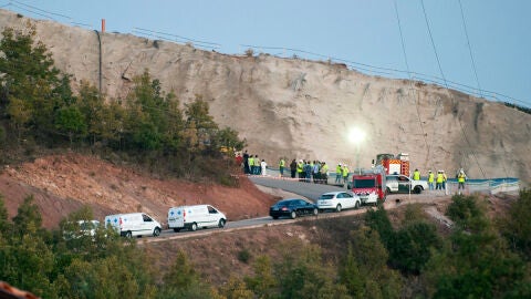 Las obras del embalse de Castrovido