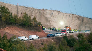Rescatados e identificados los cuatro trabajadores de la presa de Castrovido