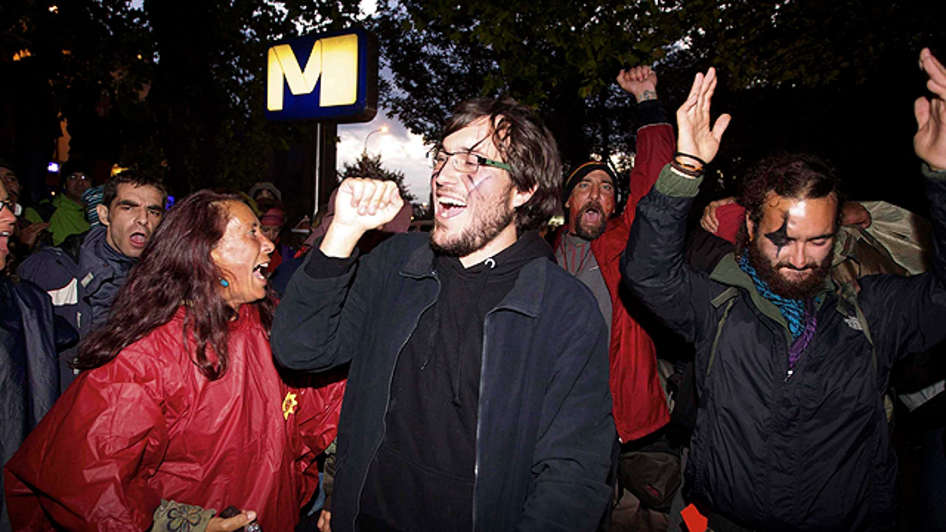 Los 'indignados' llegan a Bruselas Los 'indignados' llegan a Bruselas