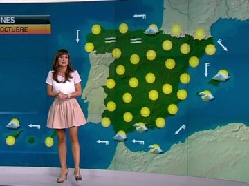 La previsión del tiempo 09-10-2011 (noche)