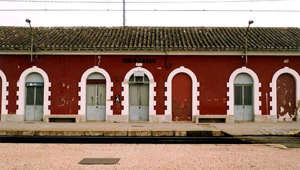 Estación de Cinco Casas, en Ciudad Real
