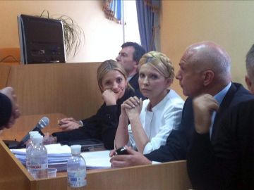 La ex primera ministra ucraniana Yulia Timoshenko 