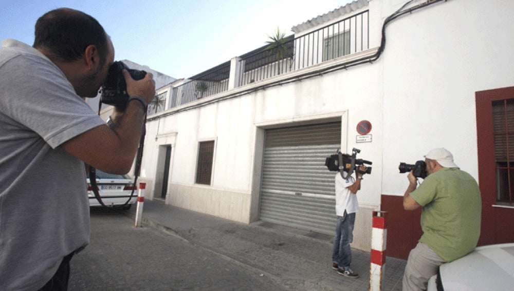 Casa del abuelo de los niños desaparecidos