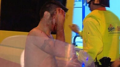 Incidentes entre antifasticistas y la Policía en un concierto de Democracia Nacional