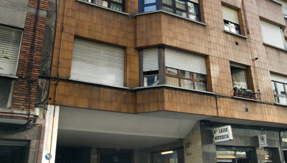 Edificio en Avilés donde ocurrieron los hechos