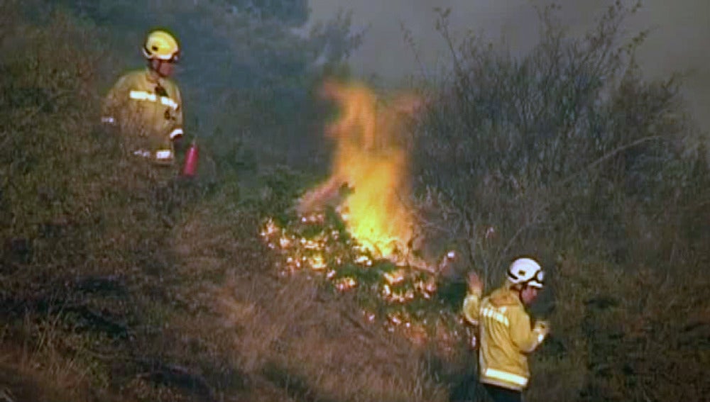 Incendio en Lérida