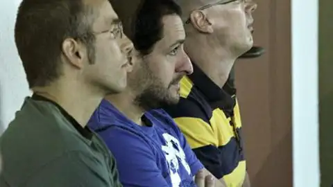 Los etarras Ivan Apaolaza, Gorka Palacios Alday y Oier Gotilla Los etarras Ivan Apaolaza, Gorka Palacios Alday y Oier Gotilla