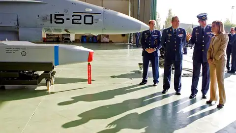 Los F-18 desplegados en Libia regresan a España Los F-18 desplegados en Libia regresan a España