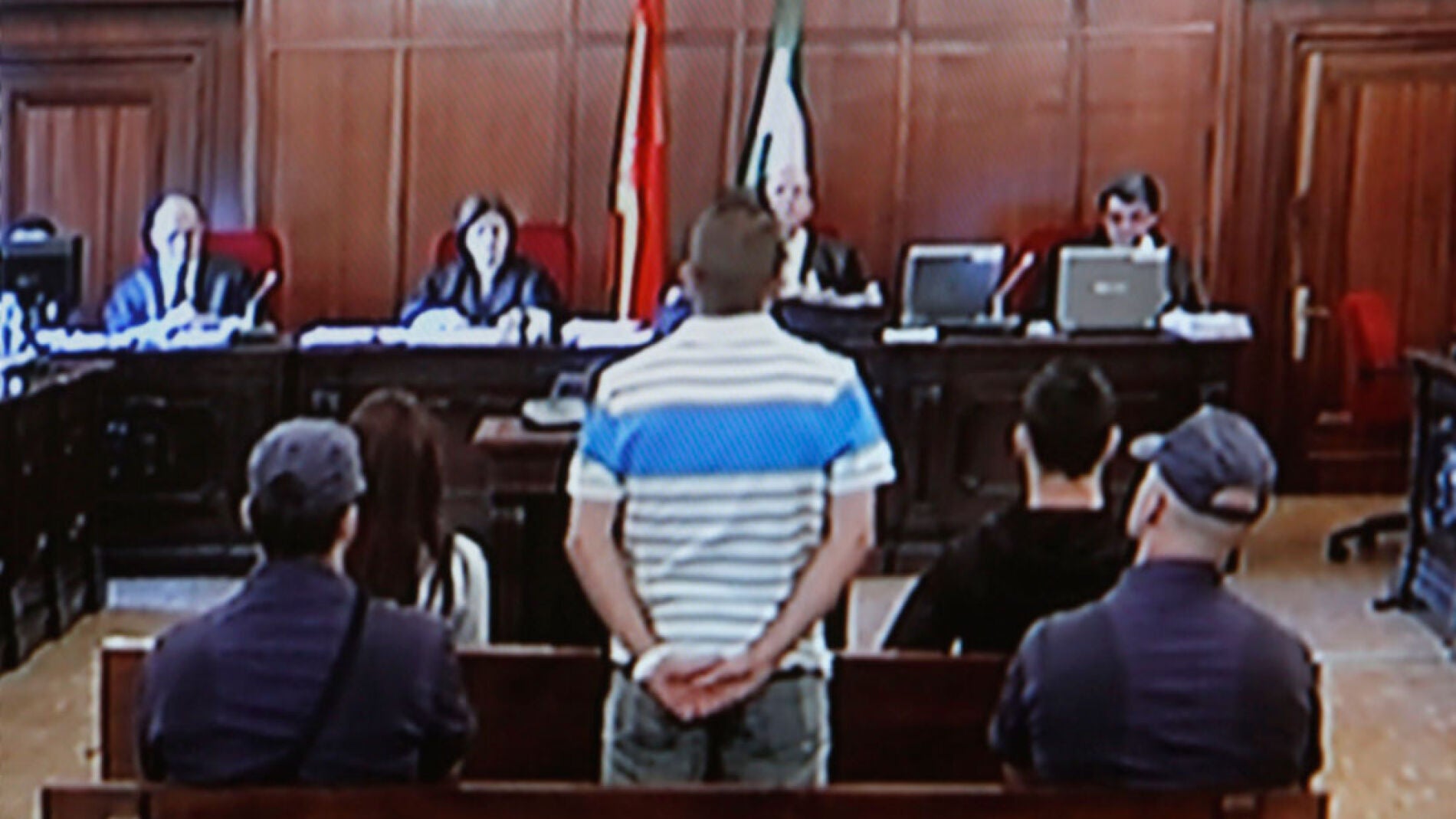 Miguel Carca&ntilde;o en los Miguel Carca&ntilde;o Momentos previos a su declaraci&oacute;nprevios a su declaraci&oacute;n