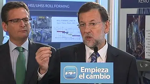 Rajoy, en su comparecencia en Vizcaya Rajoy, en su comparecencia en Vizcaya