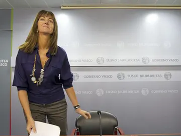 La portavoz del Gobierno vasco, Idoia Mendia La portavoz del Gobierno vasco, Idoia Mendia