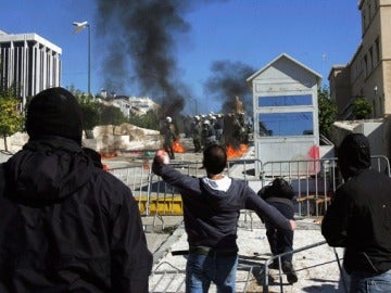 Manifestaciones masivas en Grecia