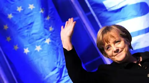 Angela Merkel exige más esfuerzos a Italia y España Angela Merkel exige más esfuerzos a Italia y España