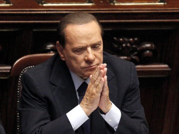 Silvio Berlusconi, en el Senado