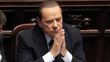 Silvio Berlusconi, en el Senado