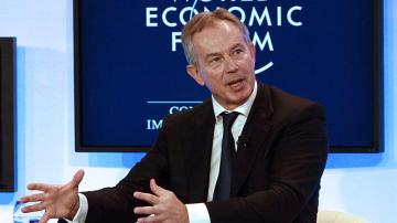 El ex primer ministro británico Tony Blair
