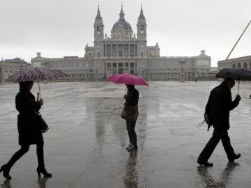 Llegan a Madrid las primeras lluvias del otoño