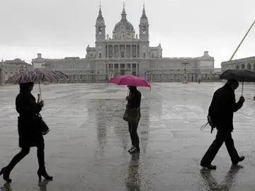 Llegan a Madrid las primeras lluvias del otoño Llegan a Madrid las primeras lluvias del otoño