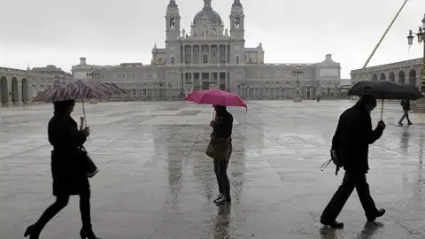 Llegan a Madrid las primeras lluvias del otoño Llegan a Madrid las primeras lluvias del otoño
