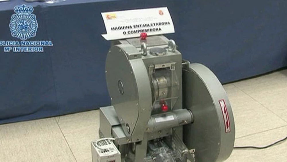 Máquina entabletadora