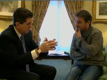 Jaume Matas y Jordi Évole Jaume Matas y Jordi Évole