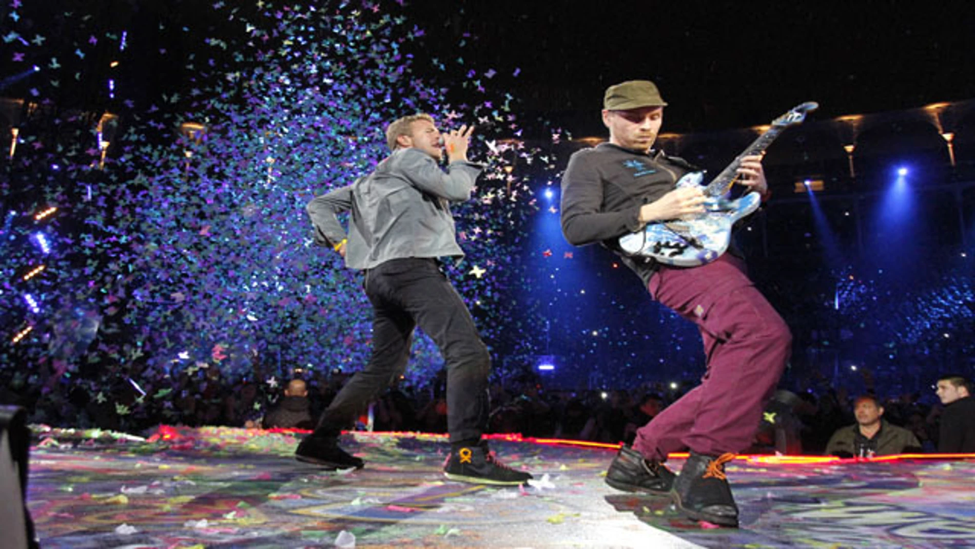 Coldplay hizo vibrar al público en su concierto de Las Ventas. Coldplay hizo vibrar al público en su concierto de Las Ventas.