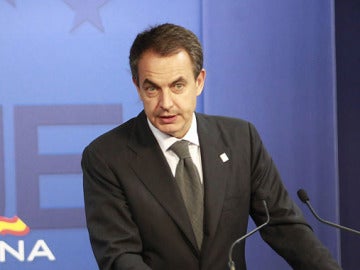 José Luis Rodríguez Zapatero en Bruselas