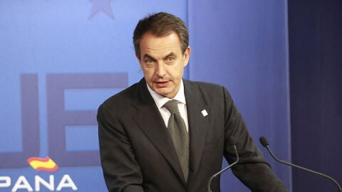 Jos&eacute; Luis Rodr&iacute;guez Zapatero en Bruselas