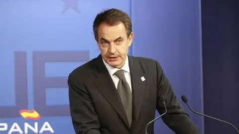 José Luis Rodríguez Zapatero en Bruselas José Luis Rodríguez Zapatero en Bruselas