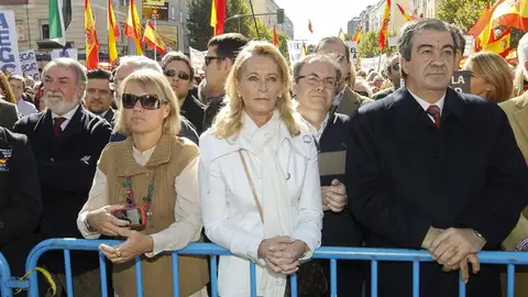 Asistentes a la manifestación Asistentes a la manifestación