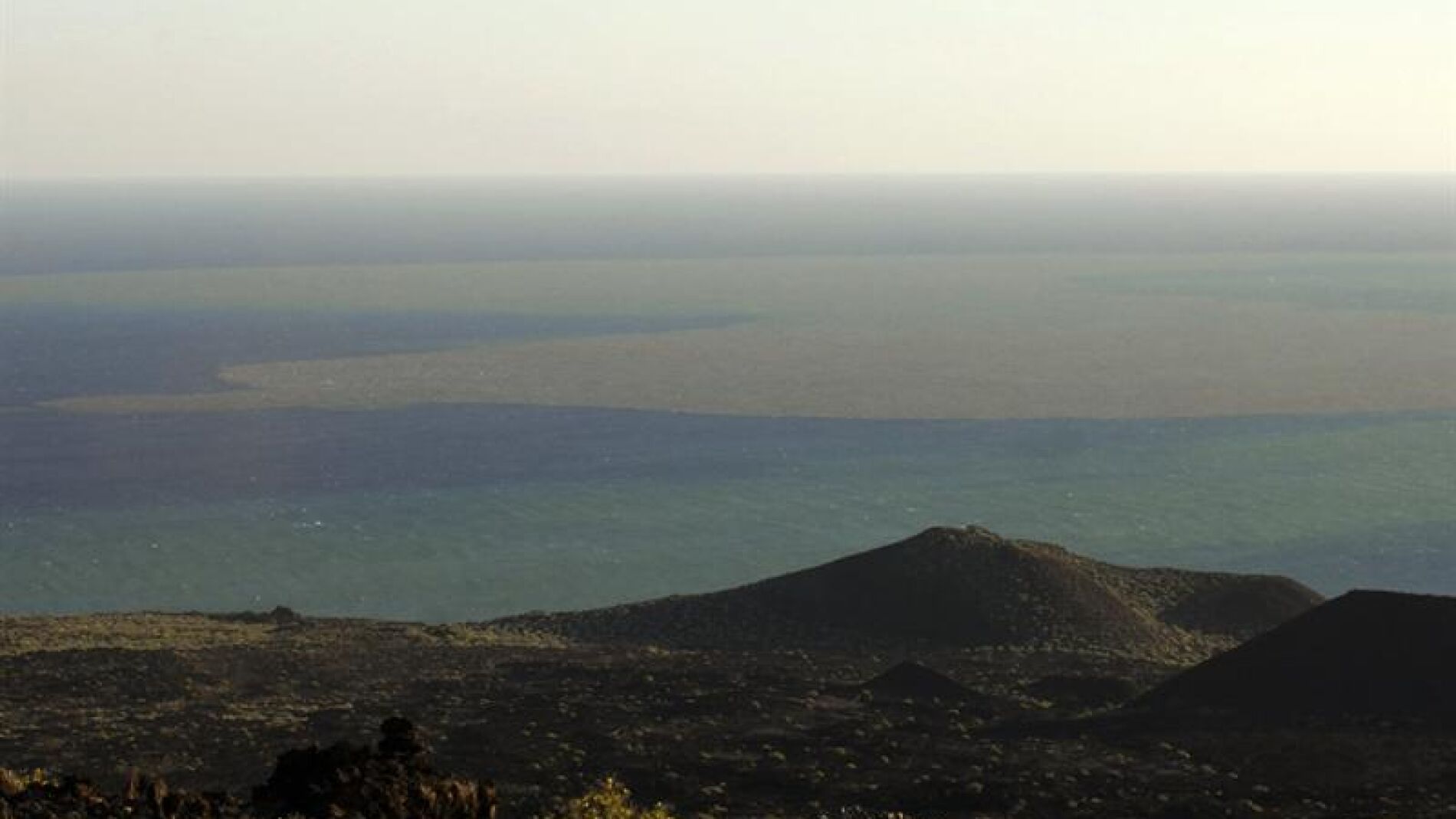 La mancha volc&aacute;nica en El Hierro