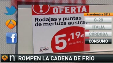 El 35% de los supermercados no conserva bien los congelados 