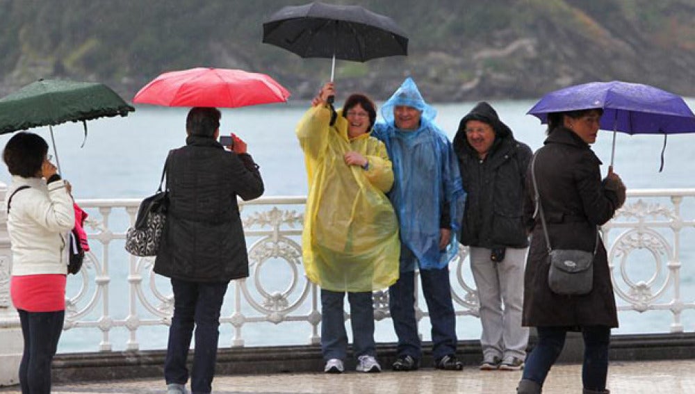 Lluvias por toda la Península