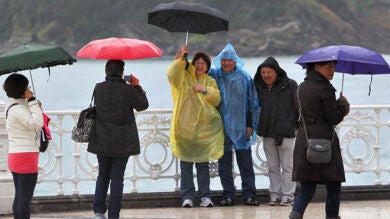 Regresan las lluvias débiles a la mayor parte de la península