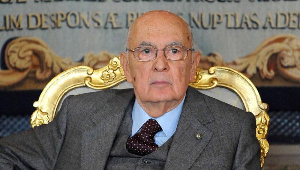 Giorgio Napolitano, presidente de la República italiana