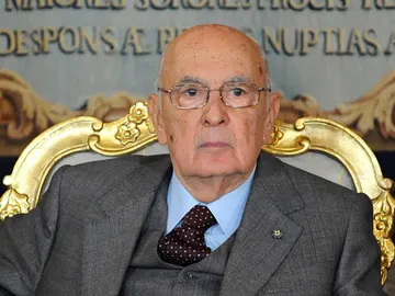 Giorgio Napolitano, presidente de la República italiana Giorgio Napolitano, presidente de la República italiana