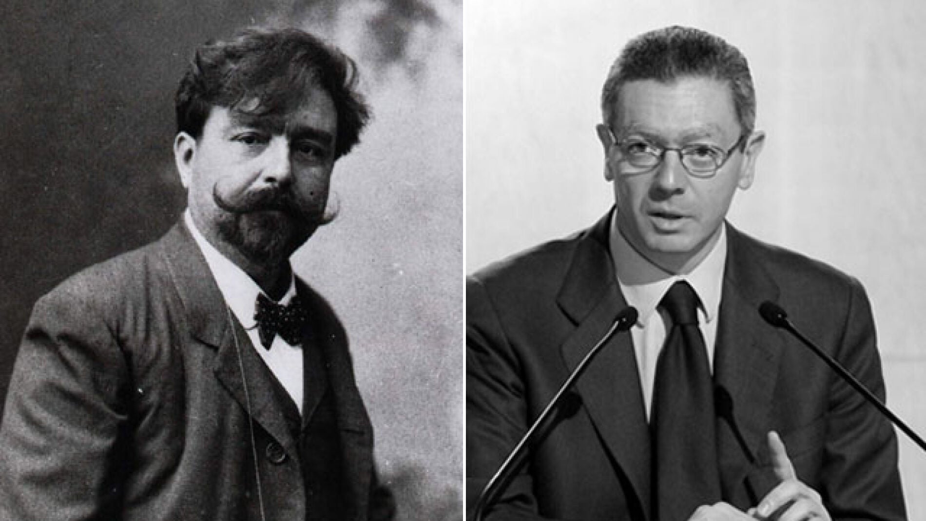 Isaac Alb&eacute;niz (i) y Alberto Ruiz Gallard&oacute;n (d)