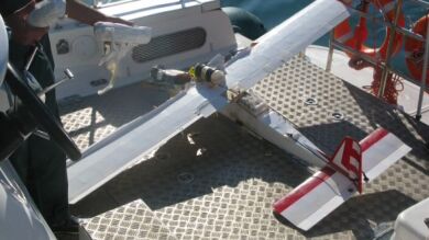Introducían droga a través del Estrecho en aviones de aeromodelismo