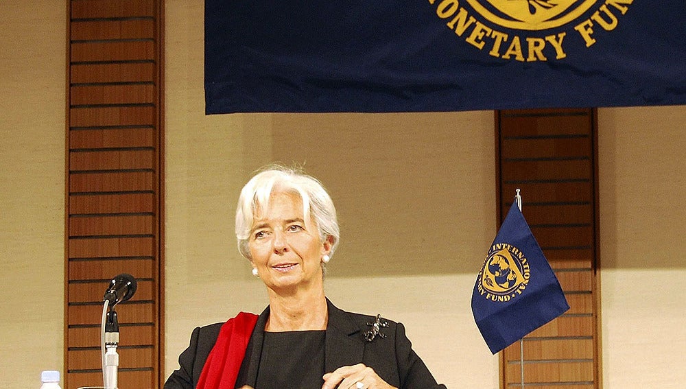 Christine Lagarde en Tokio