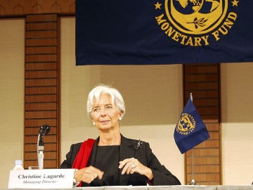 Christine Lagarde en Tokio