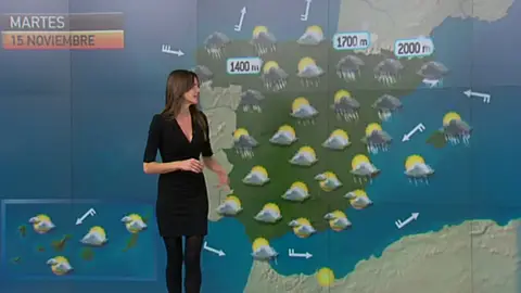 La Previsión del Tiempo (15/11/2011) mañana La Previsión del Tiempo (15/11/2011) mañana