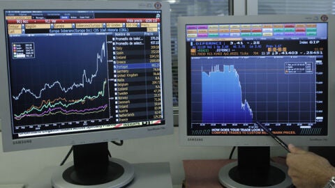 Las primas de riesgo se disparan en Europa