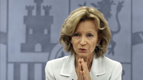  La vicepresidenta econ&oacute;mica del Gobierno, Elena Salgado