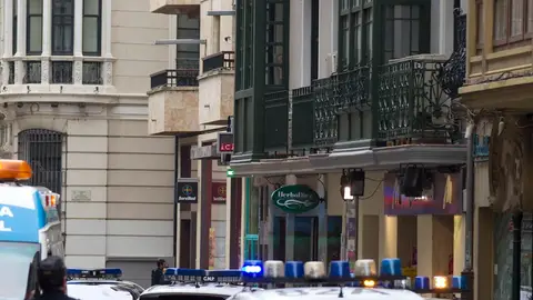 La Policía intervioene en una oficina de seguros de Zamora La Policía intervioene en una oficina de seguros de Zamora
