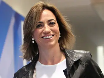 Carme Chacón en la sede del PSOE Carme Chacón en la sede del PSOE