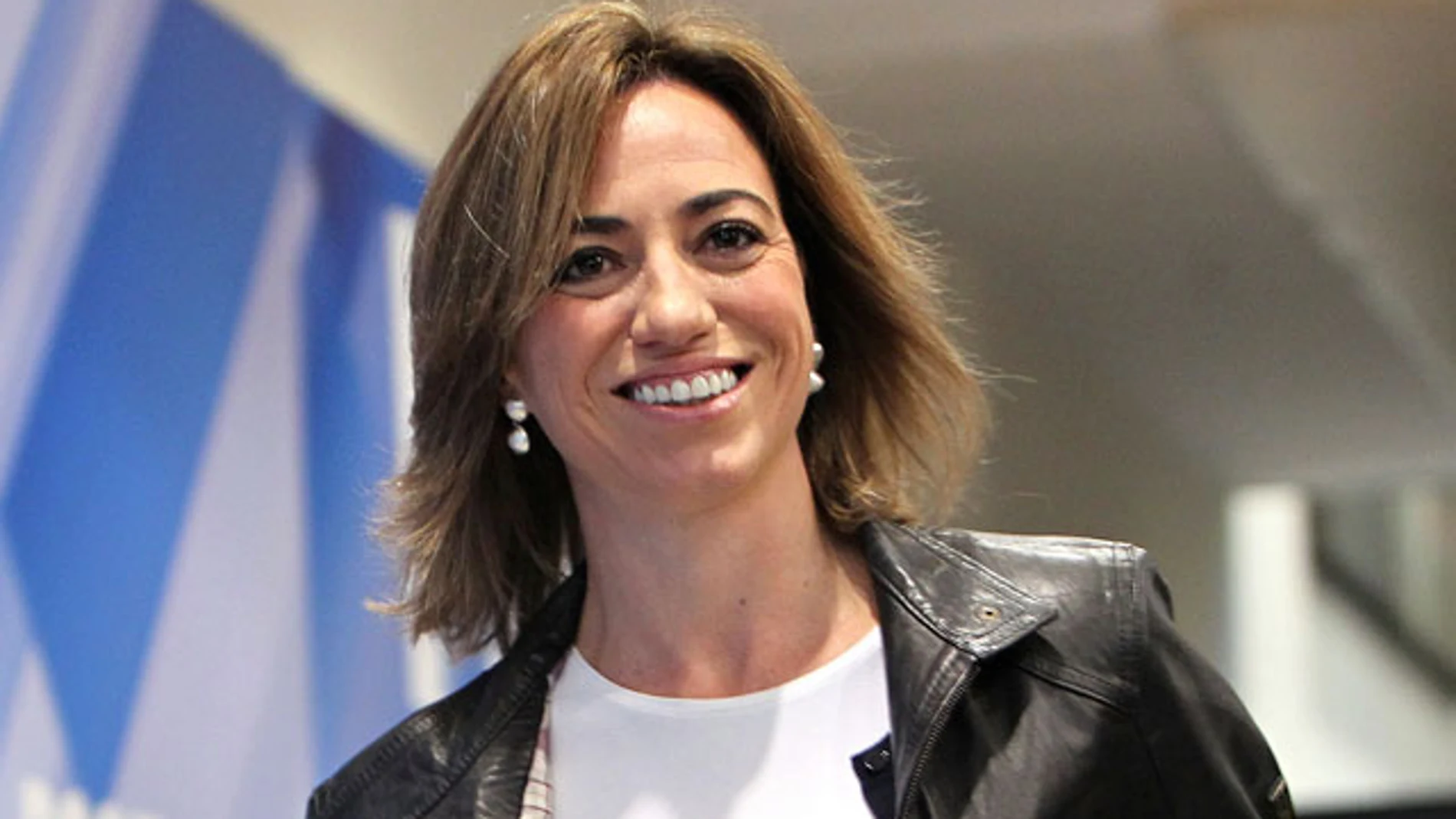 Carme Chacón en la sede del PSOE Carme Chacón en la sede del PSOE