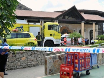 Explosión de gas en Mogán Explosión de gas en Mogán