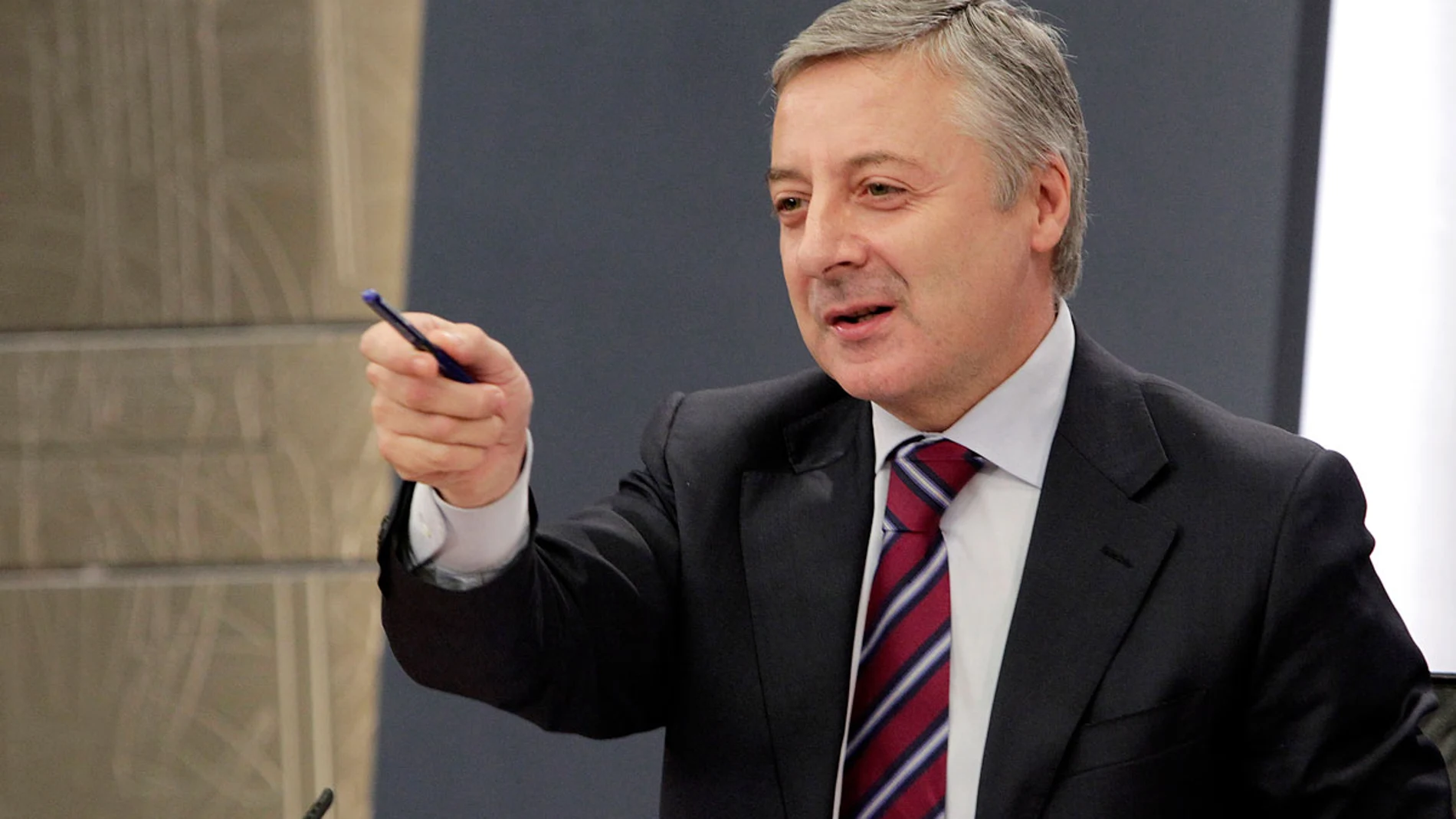 José Blanco, en su última comparecencia en el Consejo de Ministros José Blanco, en su última comparecencia en el Consejo de Ministros